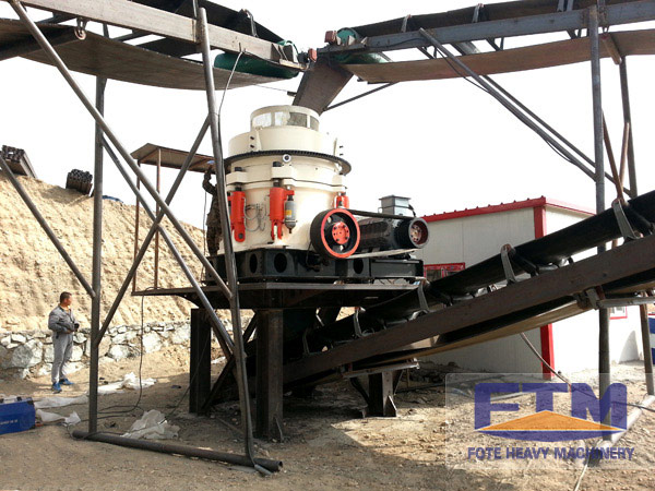 cone crusher at site cone crusher at site